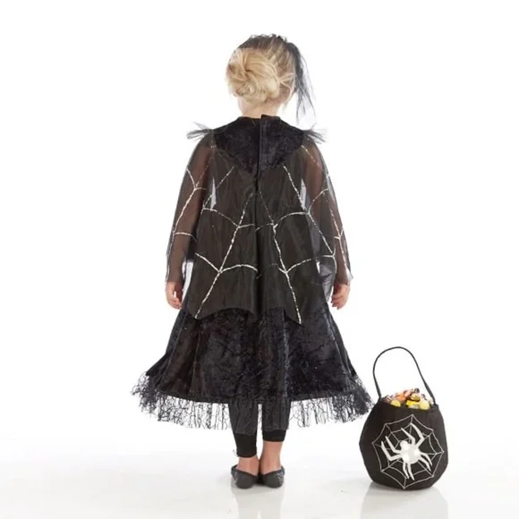 Light Up Black Spider Queen Halloween Costume - Pottery Barn Kids - Picture 3 of 8